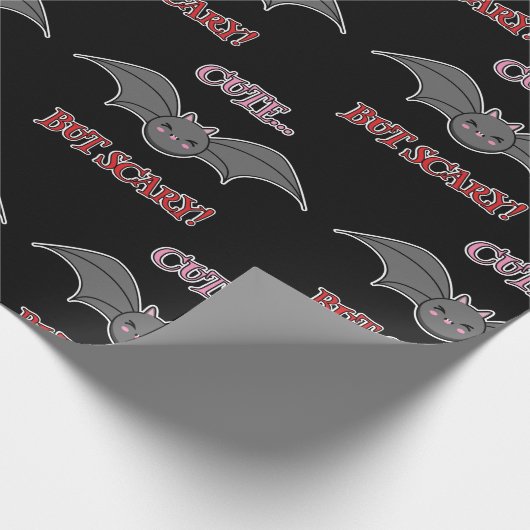 Scary Bat Cadeaupapier (Hoek)