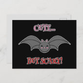 Scary Bat Feestdagenkaart (Voorkant / Achterkant)