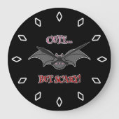 Scary Bat Grote Klok (Voorkant)