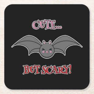 Scary Bat Kartonnen Onderzetters