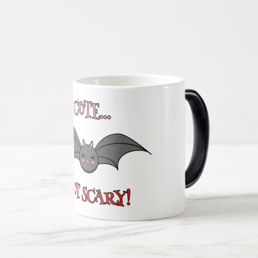 Scary Bat Magische Mok (Voorkant rechts)