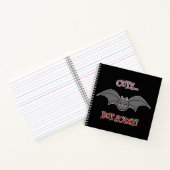 Scary Bat Notitieboek (Binnen)