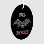 Scary Bat Ornament (voorkant)