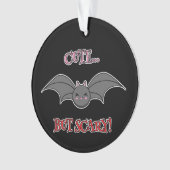 Scary Bat Ornament (voorkant)