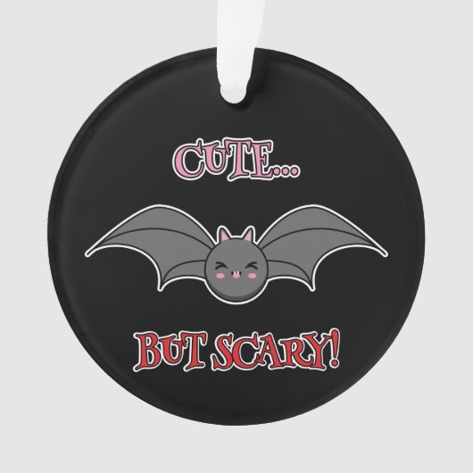 Scary Bat Ornament (voorkant)