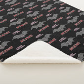 Scary Bat Sherpa Deken (3/4)