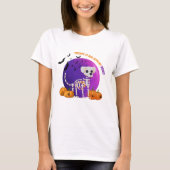 Scary Beagle Halloween Full Moon T-shirt (Voorkant)