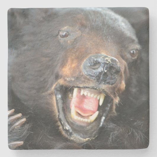 Scary Beer Stenen Onderzetter (Voorkant)