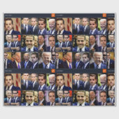 Scary Biden Cadeaupapier (Vlak)