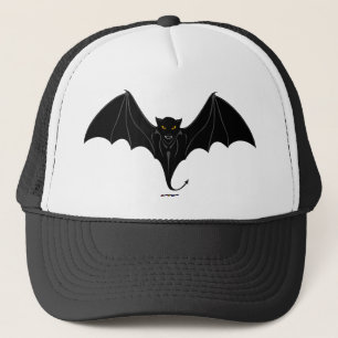 Scary Black Bat Trucker Pet