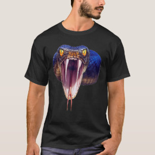 Scary Black Mamba Snake Halloween kostuum cadeau T-shirt