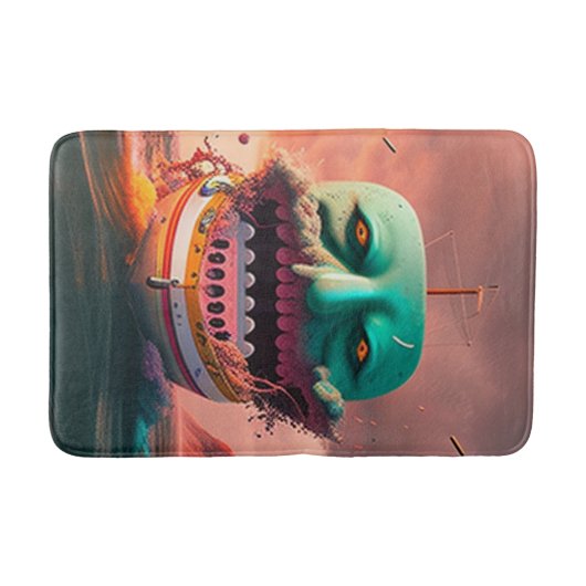 Scary boat badmat (Voorkant)
