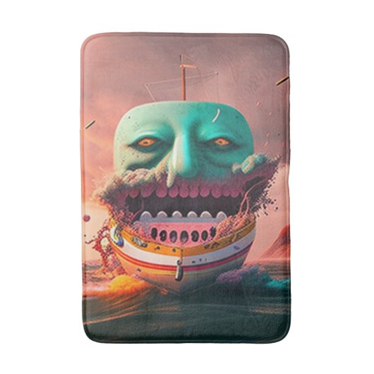 Scary boat badmat (Voorkant Verticaal)