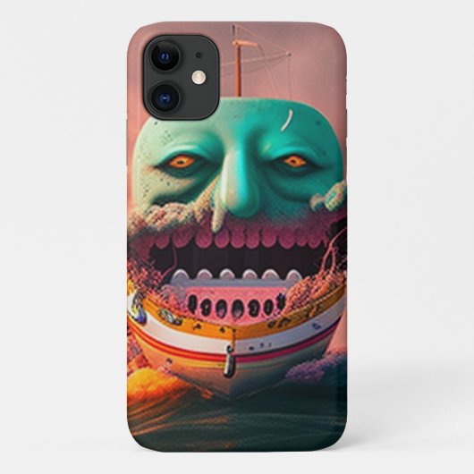 Scary Boat Case-Mate iPhone Case (Achterkant)
