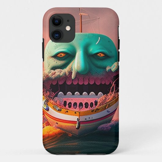 Scary Boat Case-Mate iPhone Case (Achterkant)