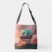 Scary boat crossbody tas (Achterkant)