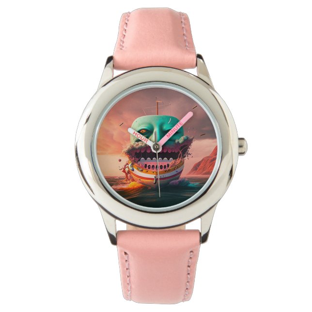 Scary boat horloge (Voorkant)