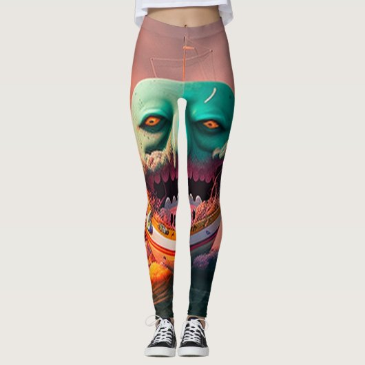 Scary boat leggings (Voorkant)