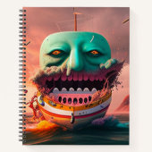 Scary Boat Notitieboek (Voorkant)