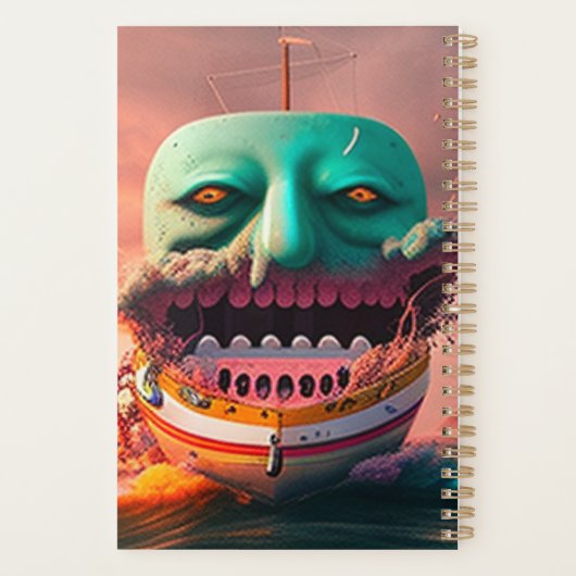 Scary Boat Planner (Achterkant)