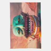 Scary boat theedoek (Verticaal)