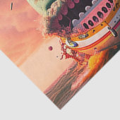 Scary boat tissuepapier (Detail)