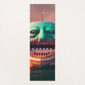 Scary boat yogamat (Achterkant)