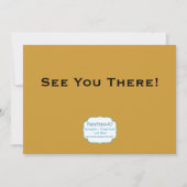 Scary Boy Pirate Birthday Party Invitation Kaart (Achterkant)