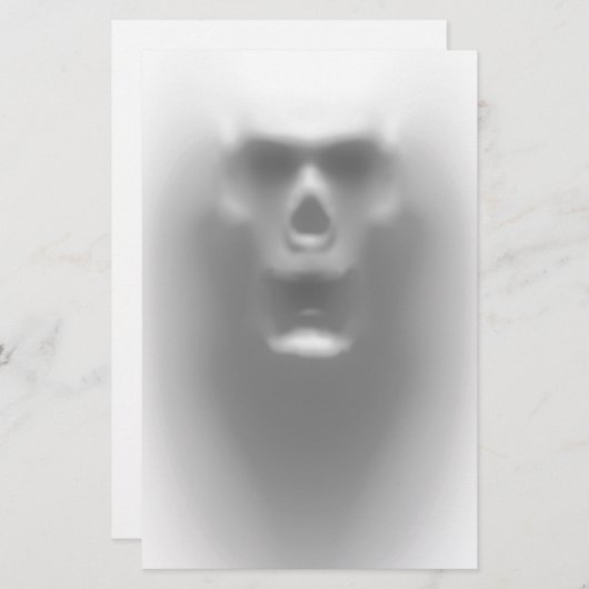 Scary Briefpapier (Voorkant / Achterkant)