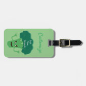 Scary Broccoli Thunder_Cove Bagagelabel (Voorkant horizontaal)