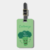 Scary Broccoli Thunder_Cove Bagagelabel (Voorkant verticaal)