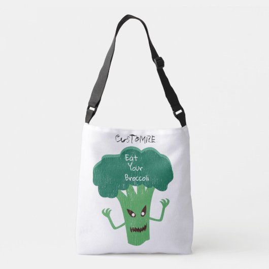 Scary Broccoli Thunder_Cove Crossbody Tas (Achterkant)