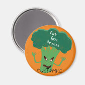 Scary Broccoli Thunder_Cove Magneet (Voorkant / Achterkant)