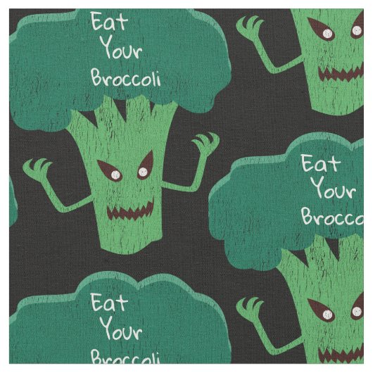 Scary Broccoli Thunder_Cove Stof (Close Up)