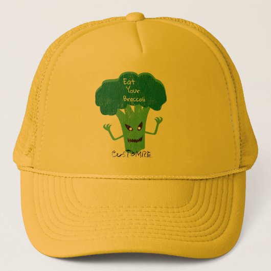 Scary Broccoli Thunder_Cove Trucker Pet (Voorkant)