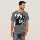Scary Castles in Comic Book Panels T-shirt (Voorkant volledig)
