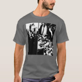 Scary Castles in Comic Book Panels T-shirt (Voorkant)
