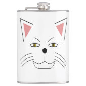 scary cat meow meow heupfles (Voorkant)