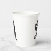 Scary Cat Papieren Bekers (Rechts)