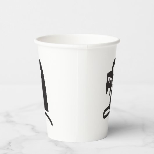 Scary Cat Papieren Bekers (Rechts)