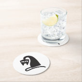 Scary Cat Ronde Kartonnen Onderzetter (Insitu)