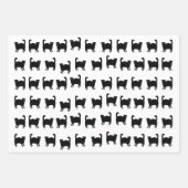 Scary Cats Wrapping Paper Sheets (Voorkant 2)