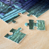 Scary Cemetery met Graveyard en Tombs Legpuzzel (Zijkant)