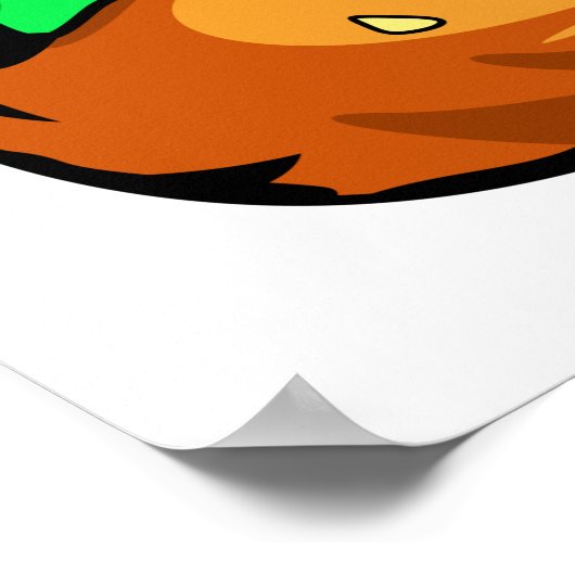 Scary Cheese Burger Poster (Hoek)