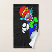 Scary Clown Bad Handdoek (Handdoek)