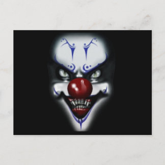 Scary Clown Briefkaart