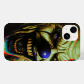 Scary Clown iPhone 14 hoesje (Achterkant (horizontaal))