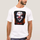Scary Clown - Kus Me T-Shirt (Voorkant)