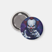 Scary Clown Magnets Magneet (Voorkant / Achterkant)