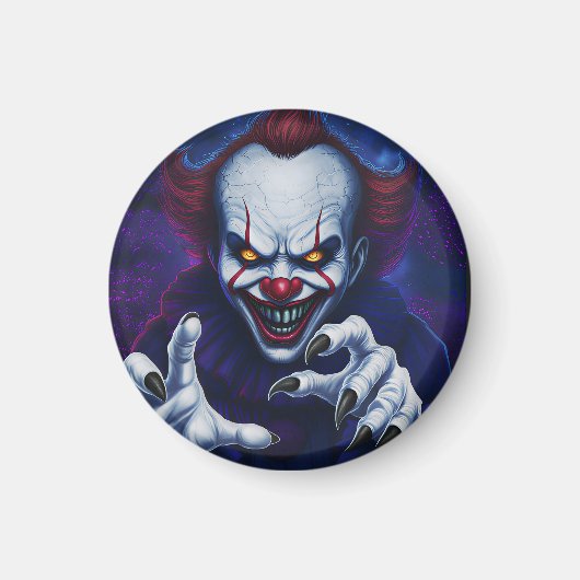 Scary Clown Magnets Magneet (Voorkant)